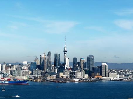 AUCKLAND_デボンポートの街並み AUCKLAND_デボンポートの街並みの写真