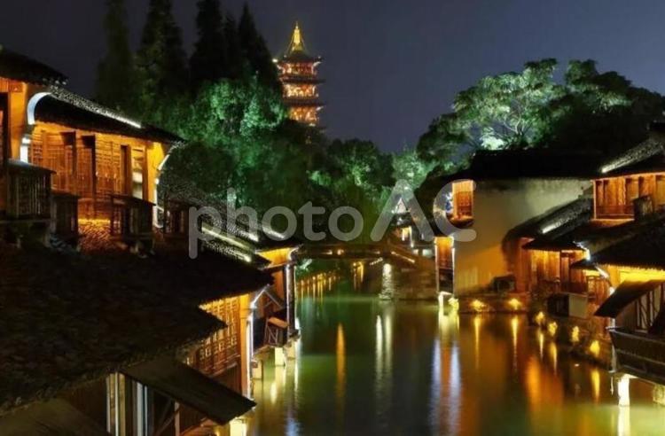 夜景 夜景,景色,夜の写真素材