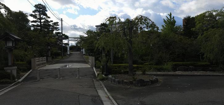 開成山大神宮 周辺の風景 開成山大神宮 周辺の風景 開成山大神宮,周辺の風景,郡山の写真素材