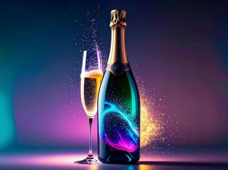 シャンパン シャンパンの写真