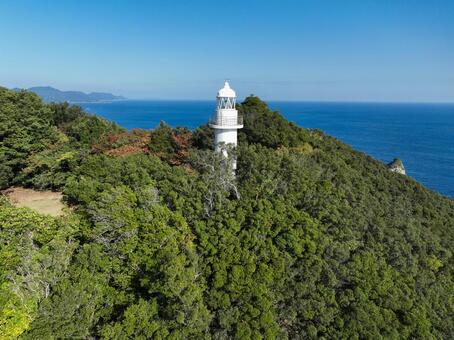 徳島県美波町　阿瀬比ノ鼻灯台 阿瀬比ノ鼻灯台,灯台,建物の写真素材