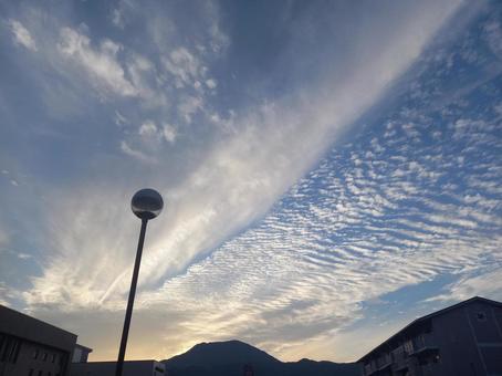 Photo, cloud, evening, the countryside, 