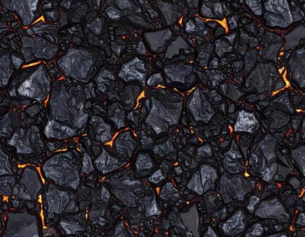 チャコールラバクラックの写真