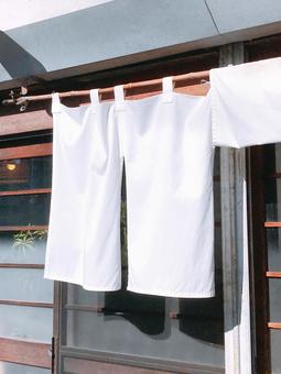 暖簾 暖簾,デザイン,オシャレの写真素材