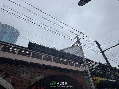 Photo, station, tokyo, yurakucho station, 