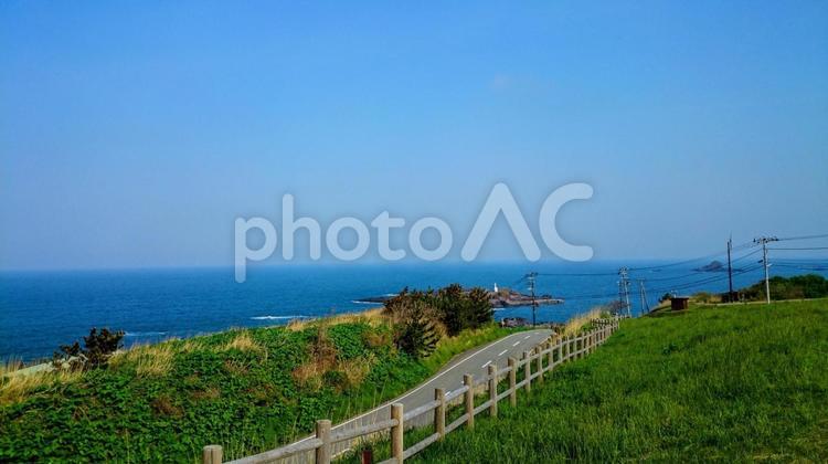 男鹿半島の海 男鹿半島,男鹿,秋田の写真素材