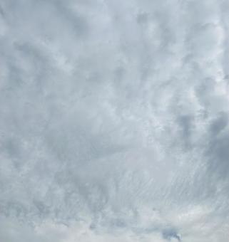 曇り空 空,雲,背景の写真素材