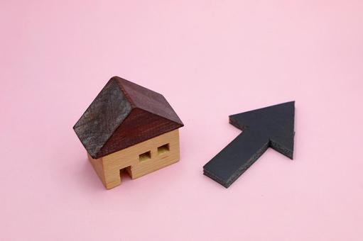 不動産価値上昇のイメージ 不動産投資,投資,不動産の写真素材