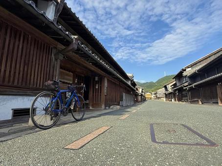 うだつの上がる町並み4 うだつの上がる町並み,うだつ,歴史的建造物の写真素材