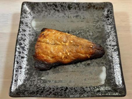 サバの切り身 サバ,切り身,焼き魚の写真素材