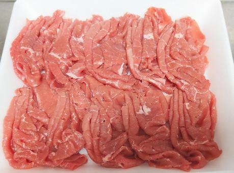 牛肉 牛肉の写真