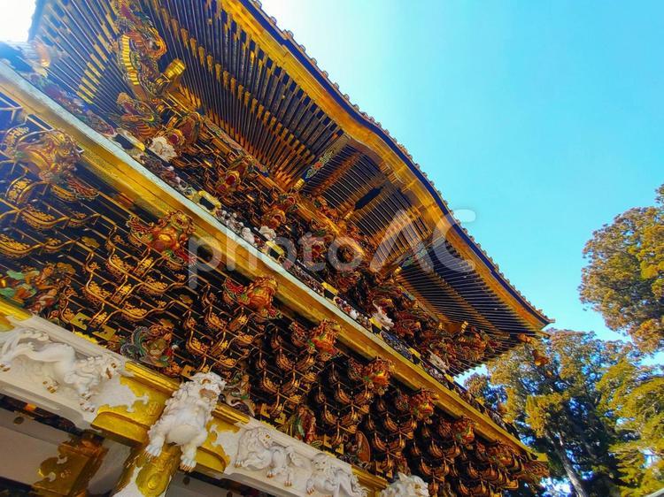 写真素材：栃木県 日光東照宮 陽明門3 日光東照宮,陽明門,国宝の写真素材