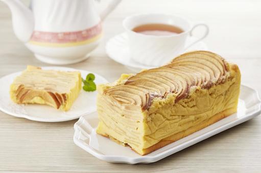 ガトーインビジブル 紅茶 ガトーインビジブル 紅茶 ガトーインビジブル,スライス,紅茶の写真素材