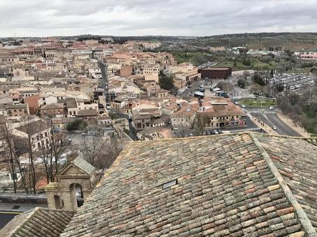 スペイン、トレドの街並み スペイン、トレドの街並みの写真