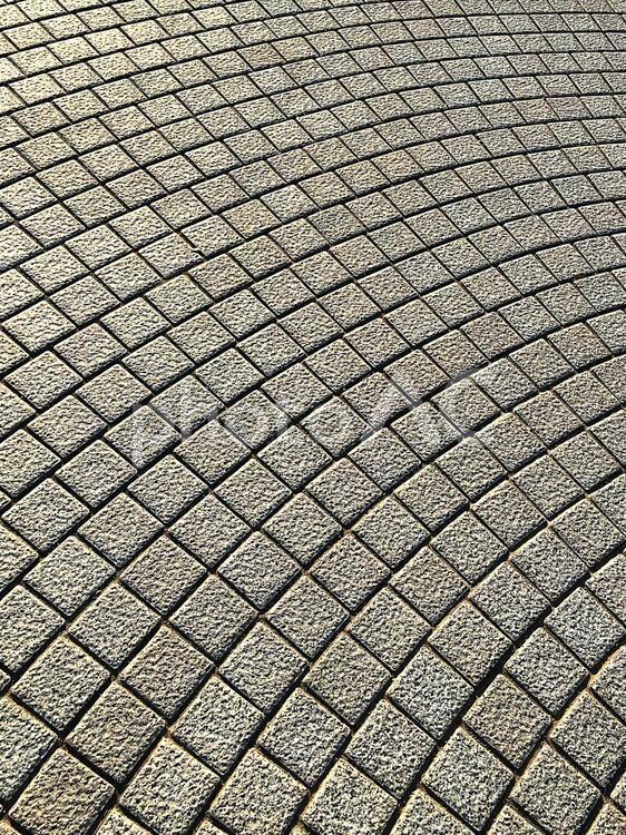 ビンテージ風レンガ調タイルエクステリア タイル,床,道の写真素材