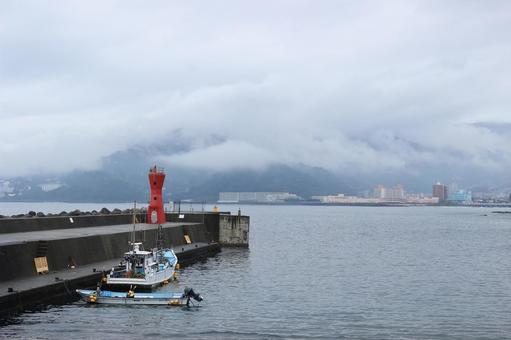相模湾を見渡す旅風景 相模湾を見渡す旅風景の写真