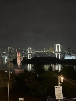 お台場の夜景 お台場の夜景の写真