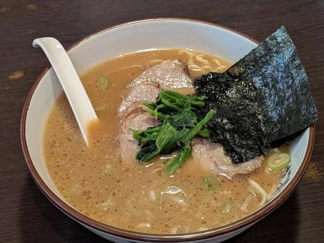 横浜市北部のチャーシューメン ラーメン店,ラーメン屋,横濱家の写真素材