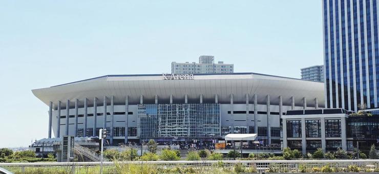 建物 横浜 Kアリーナ 建物 横浜 Kアリーナ 風景,街並み,神奈川の写真素材