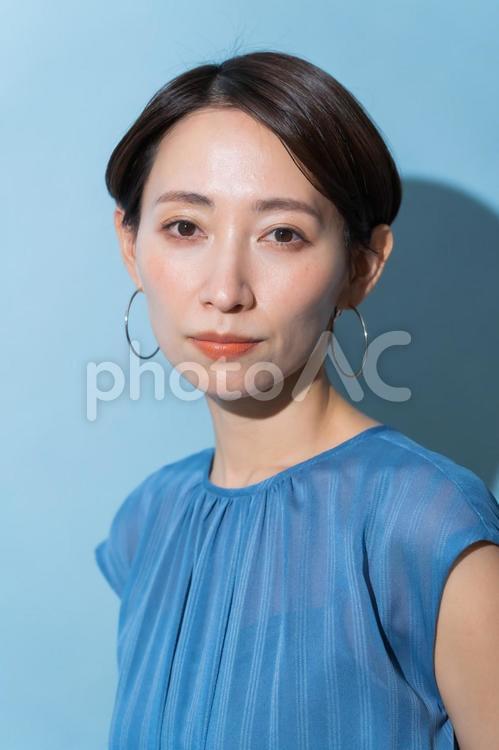 日本人ビューティ ビューティー,スキンケア,女性の写真素材