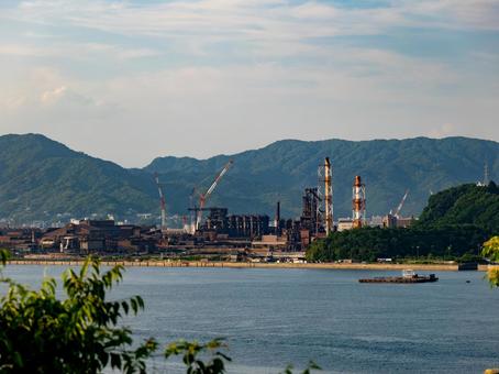 音戸 音戸の絶景,呉市,海の写真素材