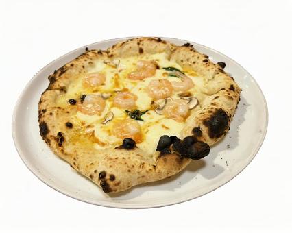 ピザ・psdは切り抜きパス付き ピザ・psdは切り抜きパス付き ピザ,チーズ,パン生地の写真素材