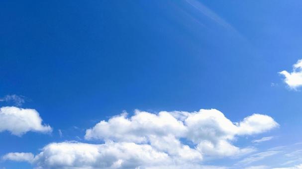 夏の青空 北海道 夏の青空 北海道 夏,空,青空の写真素材
