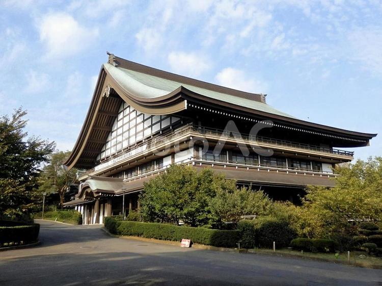 【風景写真】曹洞宗大本山總持寺の風景 總持寺,諸嶽山,曹洞宗の写真素材