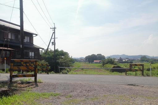 三木鉄道、宗佐駅、跡地 三木鉄道、宗佐駅、跡地 三木鉄道,廃線,廃線跡の写真素材