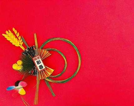 年賀状　素材 ペーパー,背景,年賀状素材の写真素材