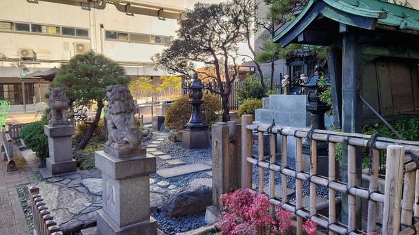 銀座八丁神社龍光不動尊 銀座八丁神社,龍光不動尊,神社の写真素材