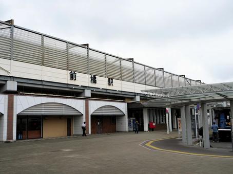 前橋駅　北口 前橋駅,駅舎,群馬県の写真素材