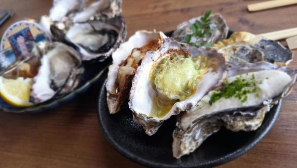 的矢牡蠣の写真