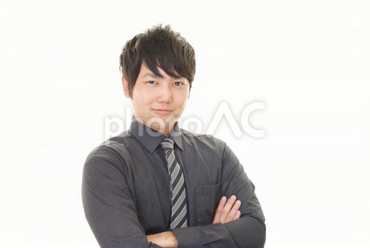 笑顔の男性 男性,ビジネス,ビジネスマンの写真素材