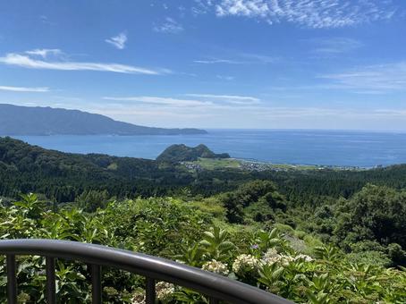 山、海、空 山、海、空 自然,空,海の写真素材