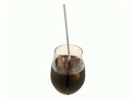 アイスコーヒー アイスコーヒー コップ,冷たい,グラスの写真素材