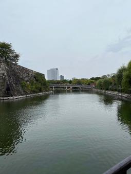 現代のお堀 現代のお堀 城,ドーム,ビルの写真素材