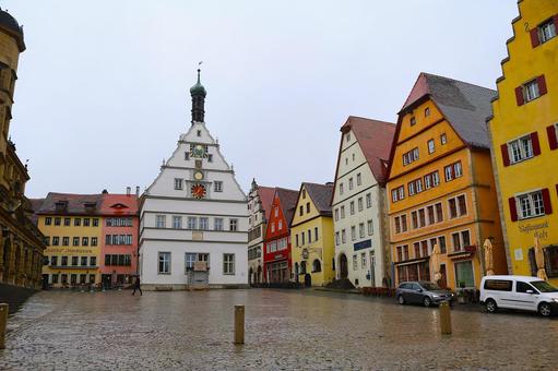 雨上がりの風景 雨上がりの風景 ドイツ,ヨーロッパ,旅行の写真素材