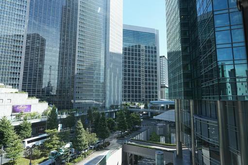 新橋 汐留のビル群 新橋 汐留のビル群 ビル,オフィス,新橋の写真素材