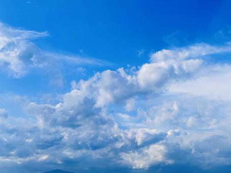 空と雲のパレット 空と雲のパレット 青空,空,ソラの写真素材
