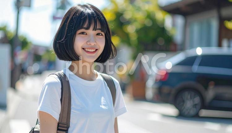 旅行へ行きます 人物,女性,旅行の写真素材