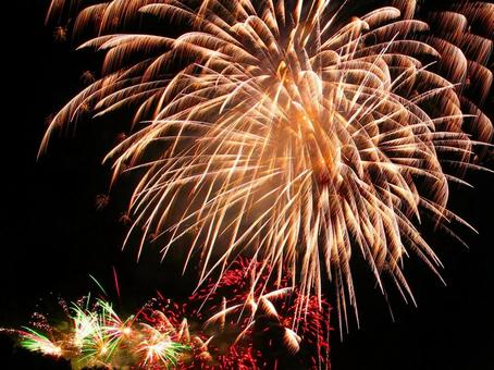 日本の花火 日本の花火の写真