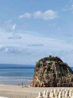 稲佐の浜 稲佐の浜,観光,海の写真素材