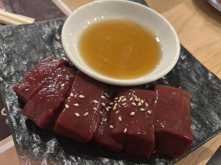 厚切りレバー 厚切りレバーの写真