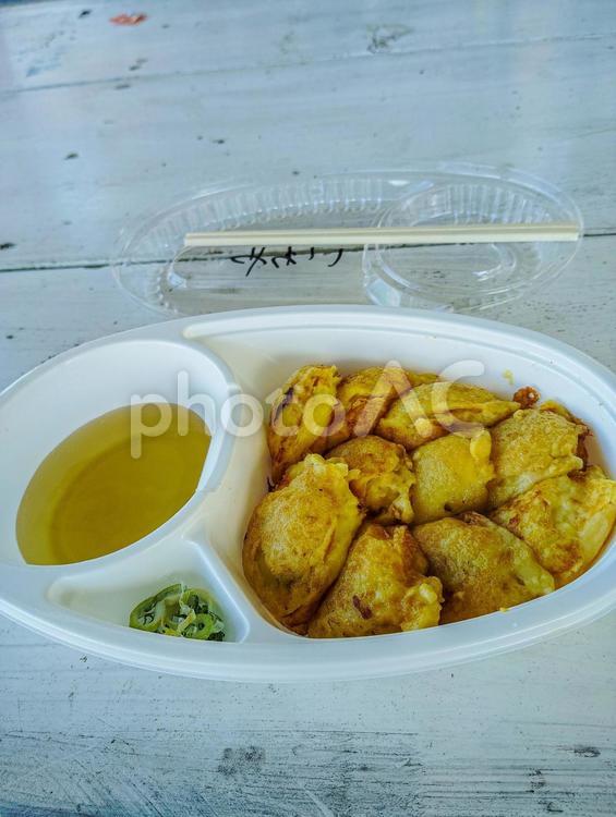 明石焼き 明石焼き,岩屋焼き,たこ焼きの写真素材