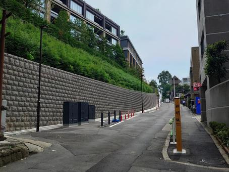 神明坂/東京都港区三田 東京,三田,神明坂の写真素材