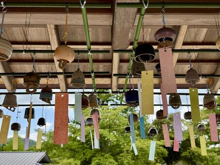 越前陶芸村　夏の装い　越前古窯博物館 越前古窯博物館,陶芸,夏風の写真素材