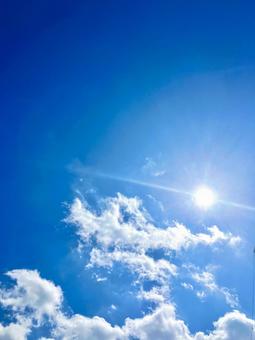 夏空 夏空の写真
