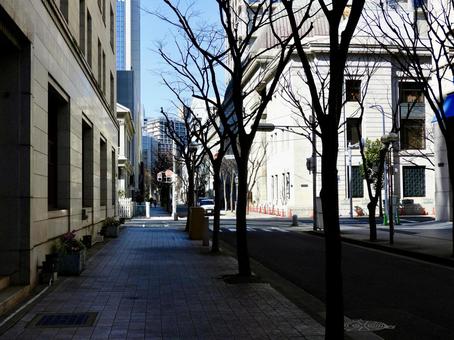 神戸旧居留地浪花町筋 神戸旧居留地浪花町筋 旧居留地,神戸市,浪花町筋の写真素材