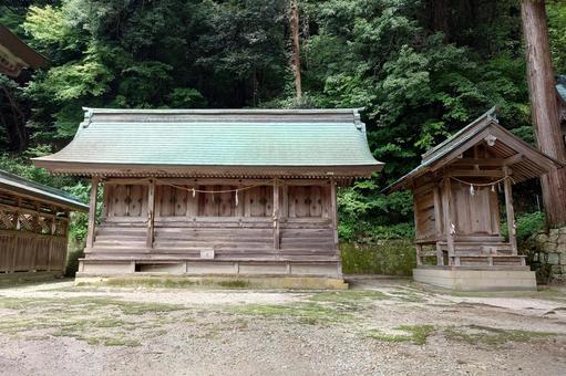 島根県-物部神社-東五社 島根県-物部神社-東五社 物部神社,神社,石見国の写真素材